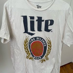 Lite Shirt vintage tee by Miller Lite